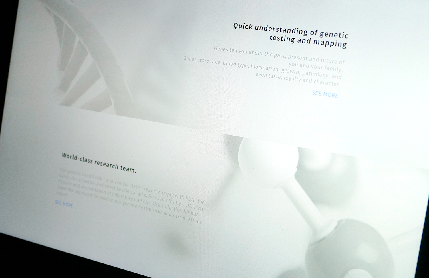ZGC-BIOBANK Website Design